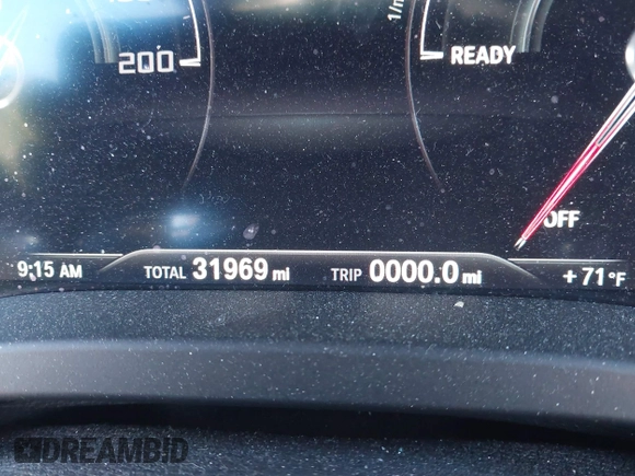 2020 BMW X3 M Competition with VIN 5YMTS0C03LLA57759, listed as a IAAI auction lot 41126676 with 31,969 mi miles and . Bid and sale history available at DreamBid. Image 7.
