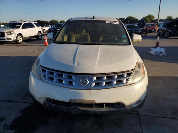 2004 Nissan Murano SL with VIN JN8AZ08W44W332615, listed as a Copart auction lot 69283164 with 119,744 mi miles and Clean Title. Bid and sale history available at carsss.com. Image 5.