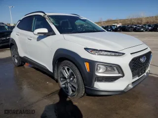 2021 Hyundai Kona Limited with VIN KM8K3CA51MU630521, listed as a Copart auction lot 52377735 with 28,024 mi miles and Salvage Title. Bid and sale history available at carsss.com. Image 4.