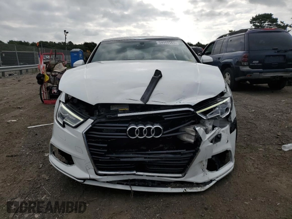 2017 Audi A3 Sedan Premium with VIN WAUB8GFF0H1065150, listed as a Copart auction lot 59060583 with 43,086 mi miles. Bid and sale history available at carsss.com. Image 5.