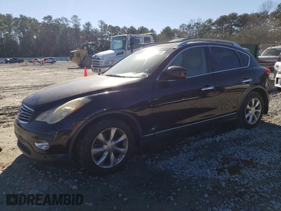 2008 Infiniti EX Journey with VIN JNKAJ09E98M304284, listed as a Copart auction lot 89329195 with 103,394 mi miles and Clean Title. Bid and sale history available at DreamBid. Image 1.