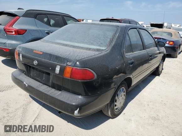 1997 Nissan Sentra XE z VIN 3N1AB41D3VL035555, wystawiony jako Copart lot #76200984 z przebiegiem 166 012 mil mil oraz Szkoda całkowita • Salvage title. Historia ofert i sprzedaży dostępna na DreamBid. Obrazek 3.