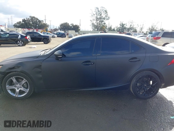2015 Lexus IS 250 with VIN JTHBF1D29F5081857, listed as a IAAI auction lot 41561173 with 105,168 mi miles and . Bid and sale history available at carsss.com. Image 14.