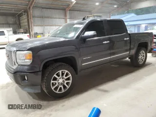 2015 GMC Sierra 1500 Denali z VIN 3GTU2WEJ9FG352997, wystawiony jako Copart lot #55483885 z przebiegiem 126 321 mil mil oraz Szkoda całkowita • Salvage title. Historia ofert i sprzedaży dostępna na DreamBid. Obrazek 1.