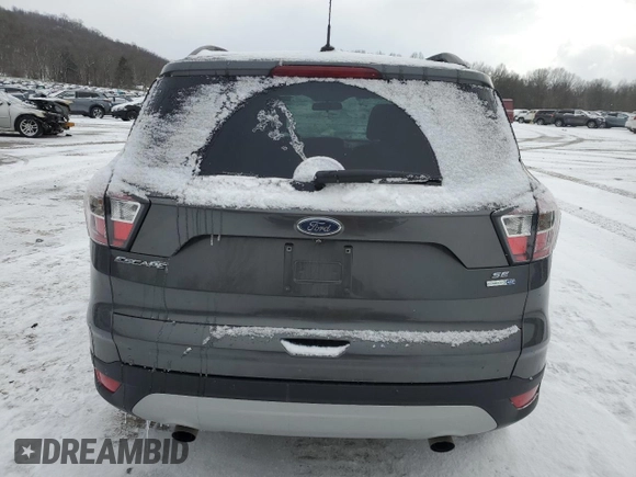 2017 Ford Escape SE with VIN 1FMCU9G96HUB27779, listed as a Copart auction lot 46058715 with 110,904 mi miles and Salvage Title. Bid and sale history available at carsss.com. Image 6.