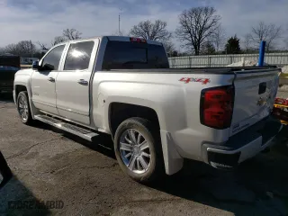 2015 Chevrolet Silverado 1500 High Country with VIN 3GCUKTECXFG327686, listed as a Copart auction lot 45589115 with 94,970 mi miles and Salvage Title. Bid and sale history available at carsss.com. Image 2.