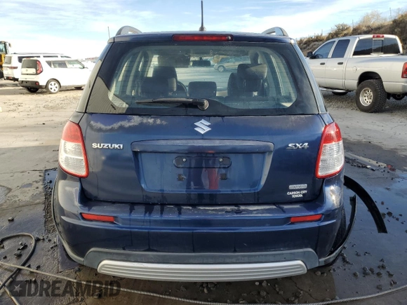 2008 Suzuki SX4 with VIN JS2YB413285103177, listed as a Copart auction lot 79961794 with 145,116 mi miles and Salvage Title. Bid and sale history available at carsss.com. Image 6.