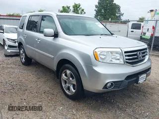 2014 Honda Pilot EX-L with VIN 5FNYF3H73EB011880, listed as a IAAI auction lot 42157396 with 73,881 mi miles and . Bid and sale history available at carsss.com. Image 1.