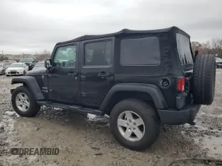 2018 Jeep Wrangler JK Unlimited Sport S with VIN 1C4HJWDG2JL925986, listed as a Copart auction lot 85048114 with 59,333 mi miles and Salvage Title. Bid and sale history available at carsss.com. Image 2.