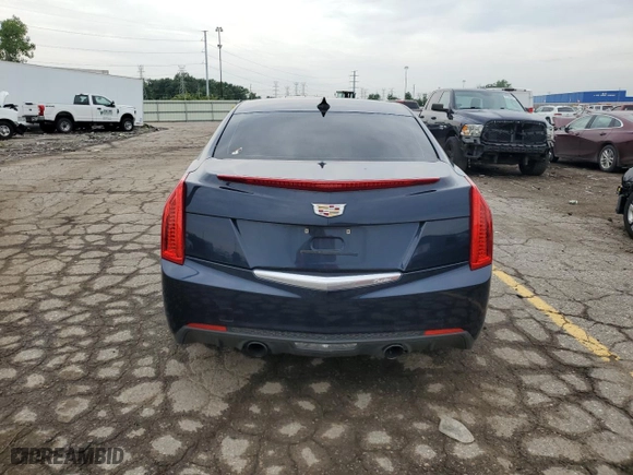 2016 Cadillac ATS Sedan Standard AWD with VIN 1G6AG5RX2G0196078, listed as a Copart auction lot 60428164 with NaN miles and Salvage Title. Bid and sale history available at carsss.com. Image 6.