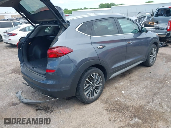 2021 Hyundai Tucson SEL z VIN KM8J33AL2MU325832, wystawiony jako IAAI lot #42153724 z przebiegiem 73 799 mil mil oraz . Historia ofert i sprzedaży dostępna na DreamBid. Obrazek 4.