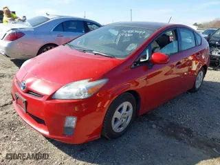 2010 Toyota Prius II with VIN JTDKN3DUXA0141667, listed as a IAAI auction lot 41753437 with 178,209 mi miles. Bid and sale history available at carsss.com. Image 2.