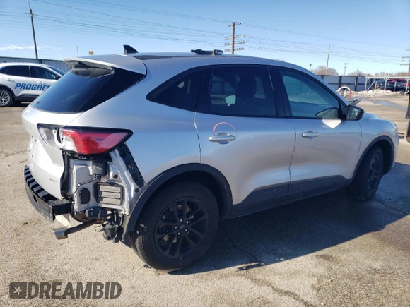 2020 Ford Escape SE Sport Hybrid with VIN 1FMCU9BZ9LUB84221, listed as a Copart auction lot 46195335 with 98,325 mi miles and Salvage Title. Bid and sale history available at DreamBid. Image 3.