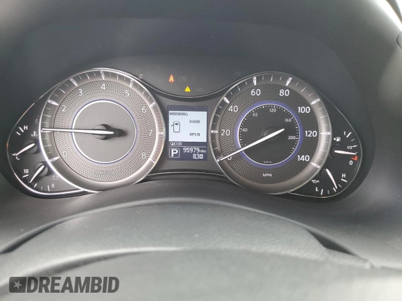 2015 Infiniti QX80 with VIN JN8AZ2NC6F9371228, listed as a Copart auction lot 70456194 with 95,979 mi miles and Salvage Title. Bid and sale history available at carsss.com. Image 9.