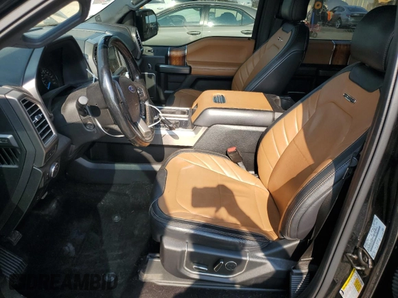 2017 Ford F-150 XL with VIN 1FTEW1EG5HFA43001, listed as a Copart auction lot 59080515 with 145,887 mi miles and Salvage title. Bid and sale history available at DreamBid. Image 7.