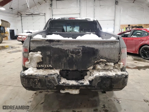 2012 Honda Ridgeline RTS with VIN 5FPYK1F47CB004038, listed as a Copart auction lot 88176025 with 0 mi miles and Salvage Title. Bid and sale history available at carsss.com. Image 6.