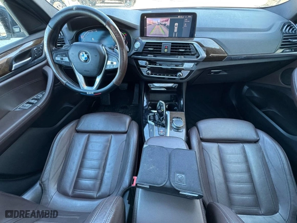 2020 BMW X3 sDrive30i with VIN 5UXTY3C01L9B29921, listed as a Copart auction lot 52831635 with 133,063 mi miles and Clean Title. Bid and sale history available at carsss.com. Image 9.