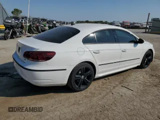2014 Volkswagen CC R-Line with VIN WVWBN7AN2EE535855, listed as a Copart auction lot 75706934 with 148,889 mi miles and Salvage Title. Bid and sale history available at carsss.com. Image 3.