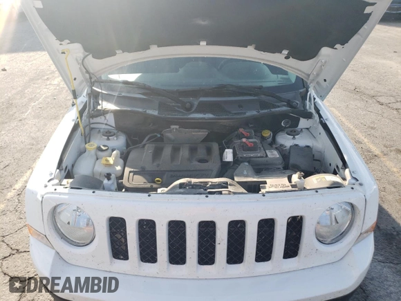 2017 Jeep Patriot Latitude with VIN 1C4NJPFB2HD183670, listed as a Copart auction lot 74035374 with 72,753 mi miles and Salvage Title. Bid and sale history available at DreamBid. Image 12.