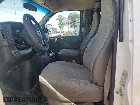 2015 Chevrolet Express Passenger 1LT with VIN 1GAZGYFG4F1173795, listed as a Copart auction lot 64620035 with Not provided miles and Clean title. Bid and sale history available at DreamBid. Image 7.