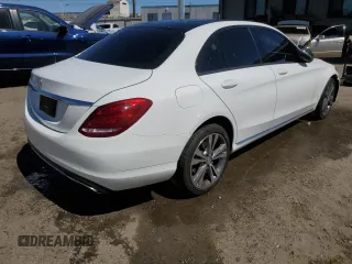 2015 Mercedes-Benz C 300 Luxury with VIN 55SWF4KB6FU022379, listed as a Copart auction lot 49899215 with 107,168 mi miles and Salvage Title. Bid and sale history available at DreamBid. Image 3.