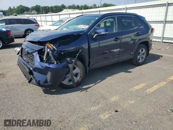 2023 Toyota RAV4 Hybrid XLE with VIN JTMRWRFV6PD196476, listed as a Copart auction lot 62737495 with 8,529 mi miles and Salvage title. Bid and sale history available at DreamBid. Image 1.