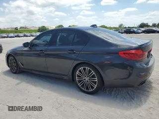 2019 BMW 5 Series M550i xDrive with VIN WBAJB9C56KB288993, listed as a Copart auction lot 57566415 with Not provided miles and Non repairable. Bid and sale history available at DreamBid. Image 2.