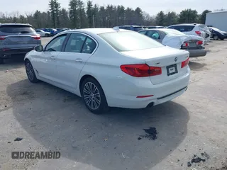 2018 BMW 5 Series 530i xDrive with VIN WBAJA7C53JWA73427, listed as a IAAI auction lot 41906763 with 44,774 mi miles. Bid and sale history available at carsss.com. Image 3.