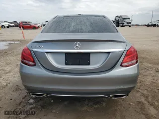 2015 Mercedes-Benz C-Class C 300 with VIN 55SWF4JB2FU088994, listed as a Copart auction lot 52219555 with 158,461 mi miles and Clean Title. Bid and sale history available at carsss.com. Image 6.