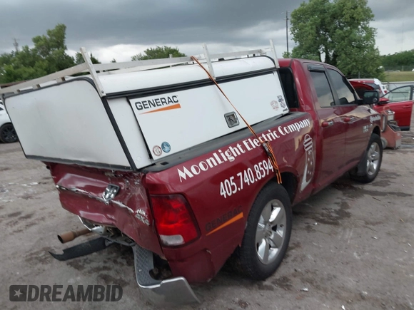 2015 Ram 1500 Big Horn with VIN 1C6RR7GT9FS621814, listed as a IAAI auction lot 42606766 with 226,169 mi miles and . Bid and sale history available at DreamBid. Image 4.