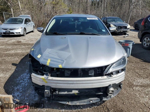 2016 Chrysler 200 LX with VIN 1C3CCCFB0GN114368, listed as a Copart auction lot 49909185 with 168,931 mi miles and Salvage Title. Bid and sale history available at carsss.com. Image 5.