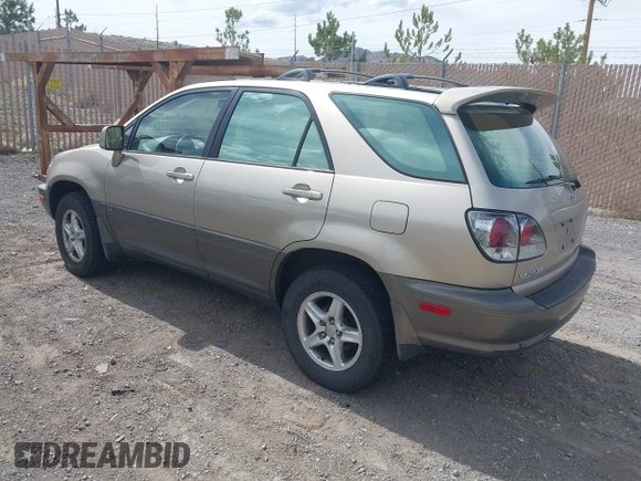 2002 Lexus RX 300 with VIN JTJHF10U020273496, listed as a IAAI auction lot 42016422 with 306,664 mi miles and . Bid and sale history available at DreamBid. Image 3.