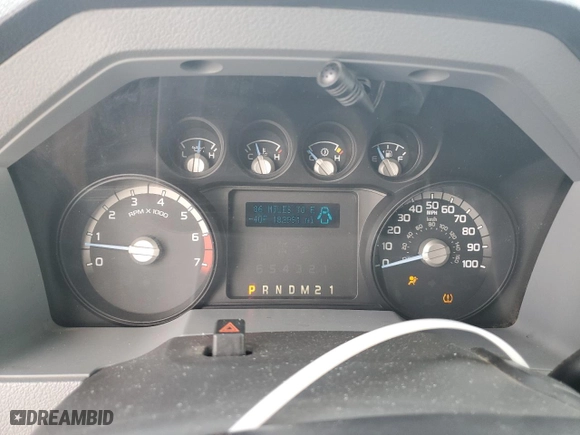 2011 Ford Super Duty F-250 SRW XL with VIN 1FT7W2B63BEA04155, listed as a Copart auction lot 86284474 with 182,991 mi miles and Clean Title. Bid and sale history available at carsss.com. Image 9.