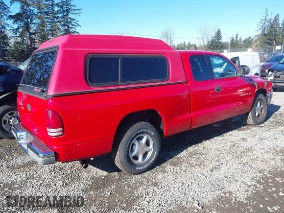 1997 Dodge Dakota with VIN 1B7GL23X1VS178361, listed as a IAAI auction lot 41546722 with 196,329 mi miles. Bid and sale history available at carsss.com. Image 4.