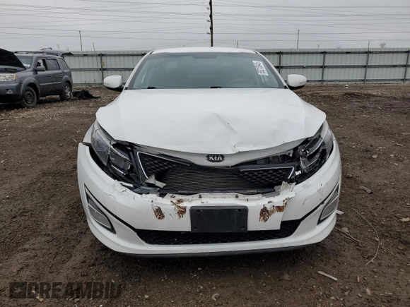 2015 Kia Optima LX z VIN KNAGM4A73F5573246, wystawiony jako Copart lot #55215845 z przebiegiem 152 978 mil mil oraz Szkoda całkowita • Salvage title. Historia ofert i sprzedaży dostępna na DreamBid. Obrazek 5.