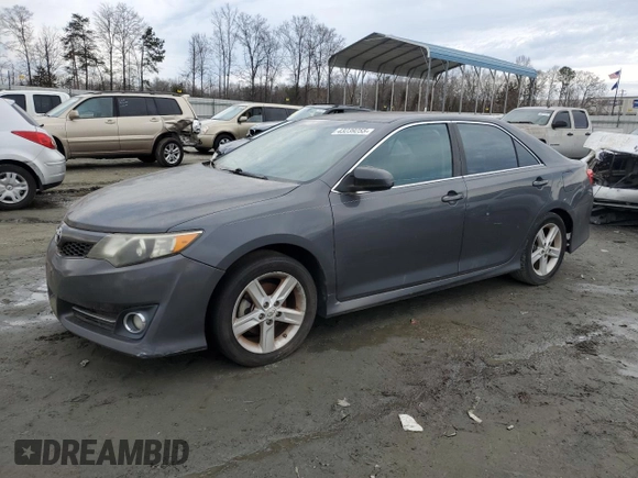 2012 Toyota Camry L with VIN 4T1BF1FKXCU039998, listed as a Copart auction lot 43239255 with 0 mi miles and Clean Title. Bid and sale history available at carsss.com. Image 1.
