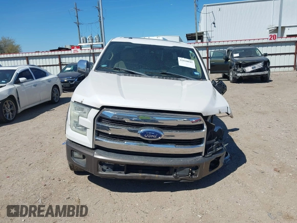 2015 Ford F-150 XL with VIN 1FTEW1CG0FKE70500, listed as a IAAI auction lot 41828045 with 170,519 mi miles. Bid and sale history available at carsss.com. Image 13.