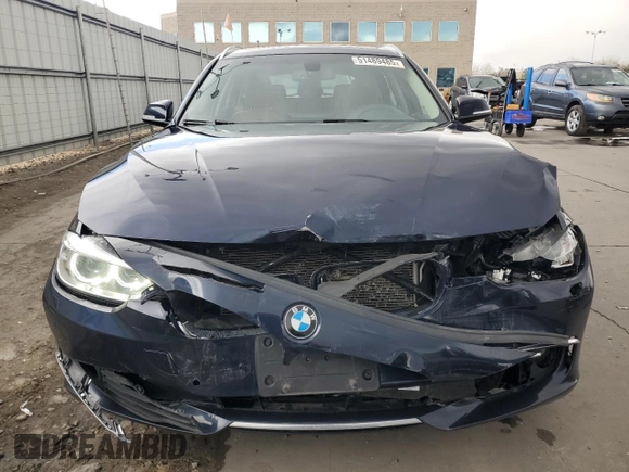 2014 BMW 3 Series 328i xDrive with VIN WBA3G7C51EKN36005, listed as a Copart auction lot 51489485 with 96,688 mi miles and Salvage Title. Bid and sale history available at carsss.com. Image 5.