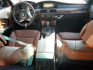 2007 BMW 5 Series 550i with VIN WBANB53587CP08507, listed as a Copart auction lot 51132315 with 119,841 mi miles and Salvage Title. Bid and sale history available at DreamBid. Image 8.