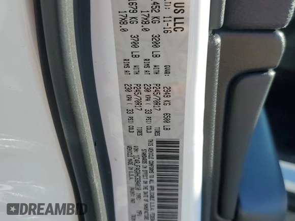 2017 Jeep Grand Cherokee Laredo z VIN 1C4RJFAG0HC694010, wystawiony jako Copart lot #88891215 z przebiegiem 8 450 mil mil oraz Szkoda całkowita • Salvage title. Historia ofert i sprzedaży dostępna na DreamBid. Obrazek 13.