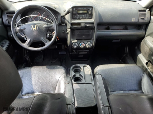2006 Honda CR-V EX SE with VIN JHLRD789X6C051121, listed as a Copart auction lot 53574175 with 283,274 mi miles and Salvage Title. Bid and sale history available at carsss.com. Image 8.