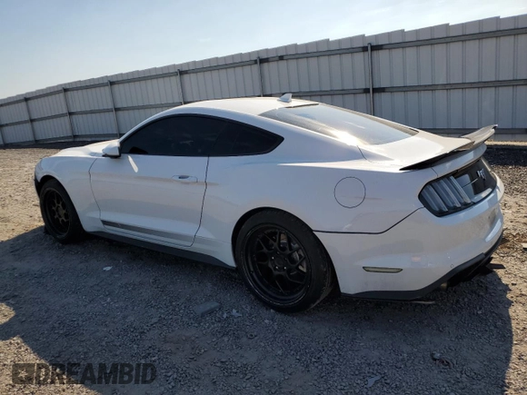 2022 Ford Mustang EcoBoost with VIN 1FA6P8TH1N5123408, listed as a Copart auction lot 57393675 with 31,259 mi miles and Salvage title. Bid and sale history available at DreamBid. Image 2.