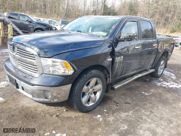 2015 Ram 1500 Big Horn with VIN 1C6RR7LT9FS786297, listed as a IAAI auction lot 41101957 with 137,643 mi miles. Bid and sale history available at carsss.com. Image 2.