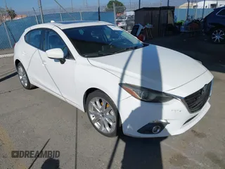 2014 Mazda 3 S Grand Touring with VIN JM1BM1M33E1113739, listed as a IAAI auction lot 41608091 with 127,436 mi miles and . Bid and sale history available at DreamBid. Image 1.