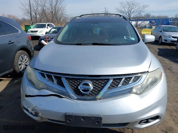 2013 Nissan Murano SL with VIN JN8AZ1MW1DW307537, listed as a IAAI auction lot 41635886 with 151,028 mi miles. Bid and sale history available at carsss.com. Image 12.