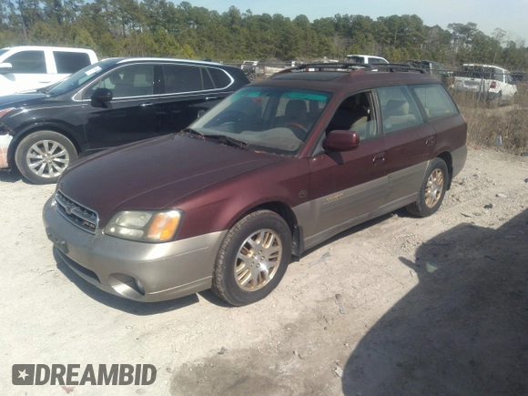 2001 Subaru Legacy Outback L.L. Bean z VIN 4S3BH806X17654226, wystawiony jako IAAI lot #41663237 z przebiegiem 192 339 mil mil oraz . Historia ofert i sprzedaży dostępna na DreamBid. Obrazek 2.