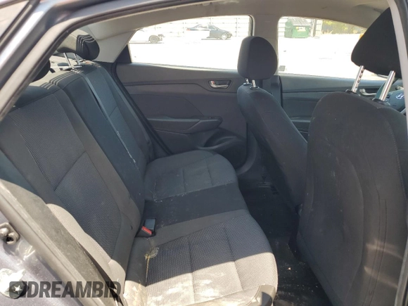 2019 Hyundai Accent SE with VIN 3KPC24A3XKE080702, listed as a Copart auction lot 51000355 with 92,614 mi miles and Non Repairable. Bid and sale history available at carsss.com. Image 10.