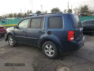 2009 Honda Pilot EX-L with VIN 5FNYF48599B038981, listed as a Copart auction lot 51255125 with 162,620 mi miles and Salvage Title. Bid and sale history available at carsss.com. Image 2.