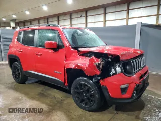 2021 Jeep Renegade Latitude with VIN ZACNJDBB5MPM20018, listed as a Copart auction lot 55626465 with 80,205 mi miles and Clean Title. Bid and sale history available at DreamBid. Image 4.