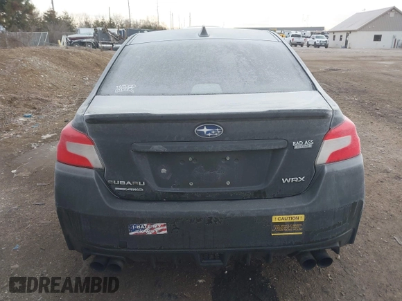 2016 Subaru WRX Limited with VIN JF1VA1N61G8835127, listed as a IAAI auction lot 41450504 with 106,534 mi miles. Bid and sale history available at carsss.com. Image 16.